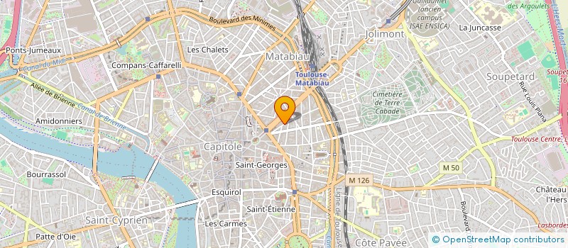 localisation de l'entreprise LE CHAT DE LA VOISINE à TOULOUSE