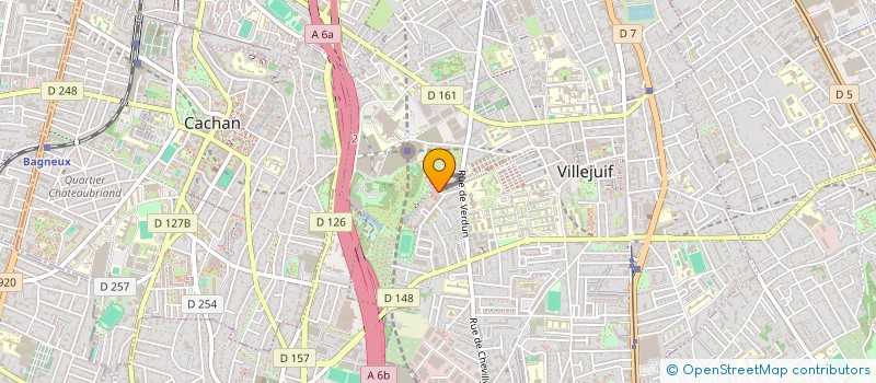 localisation de l'entreprise LE CHAT LIBRE DE VILLEJUIF à VILLEJUIF