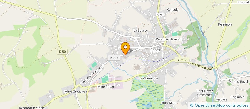 localisation de l'entreprise LE CHAT MACHINE  SCAER