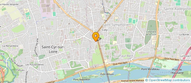 localisation de l'entreprise LE CHAT MAN  TOURS