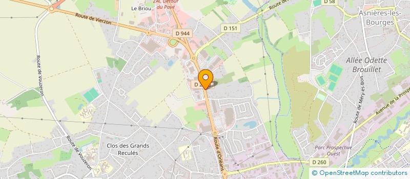 localisation de l'entreprise LE CHAT NOIR  SAINT-DOULCHARD