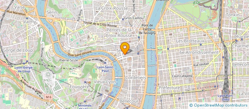 localisation de l'entreprise LE CHAT QUI PEINT à LYON