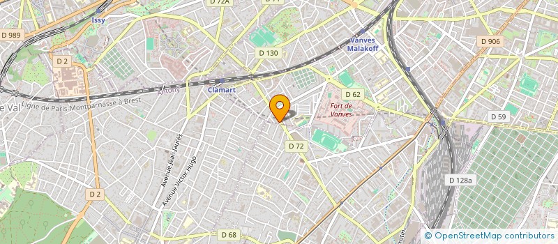 localisation de l'entreprise LE CHAT RESTAURANT  MALAKOFF