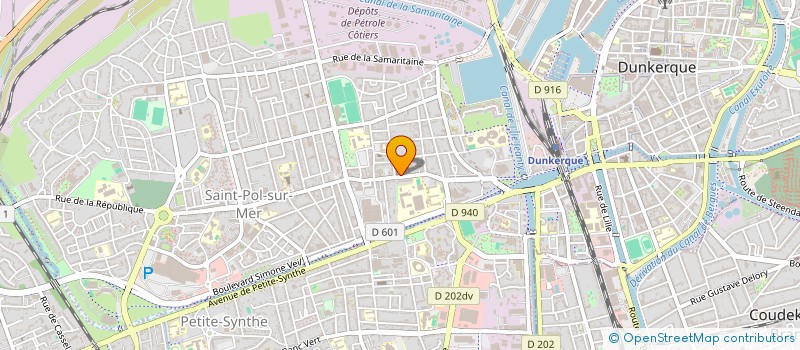 localisation de l'entreprise LE CHATAIGNIER à DUNKERQUE
