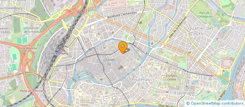 localisation de l'entreprise LE CHATEAU à STRASBOURG