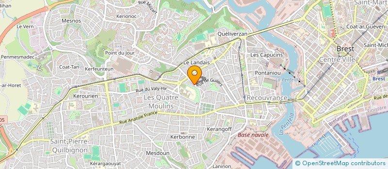 localisation de l'entreprise LE CHATEAU AMBULANT  BREST