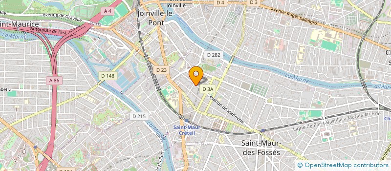 localisation de l'entreprise LE CHATEAU DE SABLE à SAINT-MAUR-DES-FOSSES