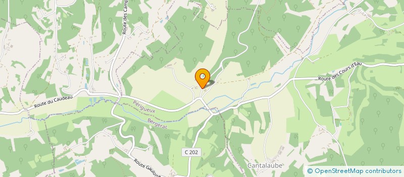 localisation de l'entreprise LE CHATEAU DE SAINT MAURICE  VAL DE LOUYRE ET CAUDEAU