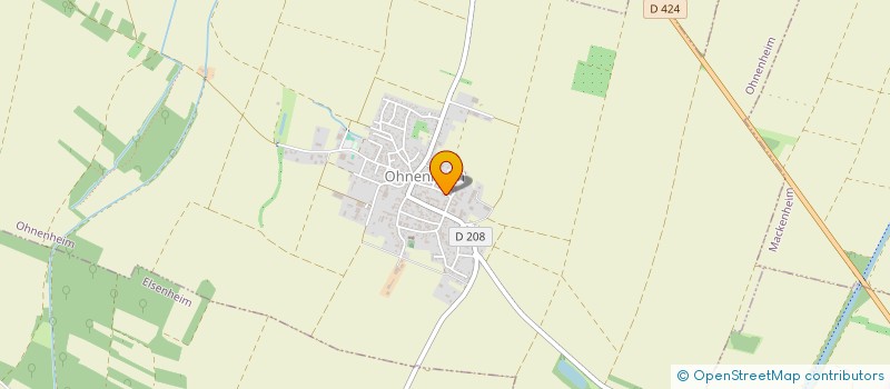 localisation de l'entreprise LE CHATEAU DES ABEILLES  OHNENHEIM