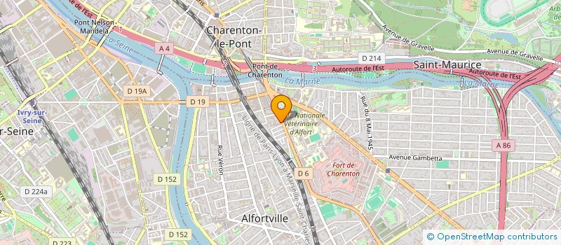 localisation de l'entreprise LE CHATEAU DES COLLINONS à MAISONS-ALFORT