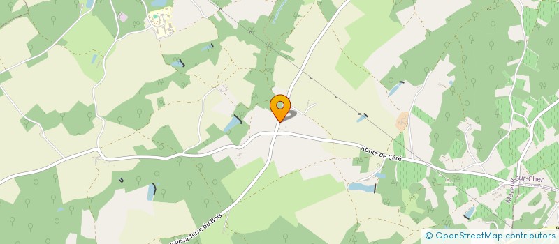 localisation de l'entreprise LE CHATEAU DES LIVRES  MAREUIL-SUR-CHER