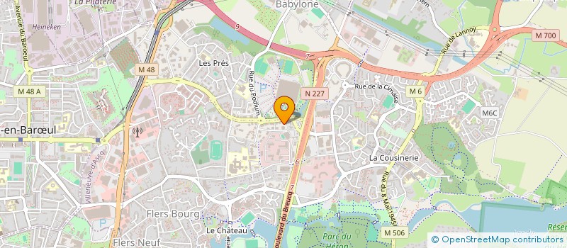 localisation de l'entreprise LE CHATEAU DES PRINCES ET DES PRINCESSES  VILLENEUVE-D'ASCQ