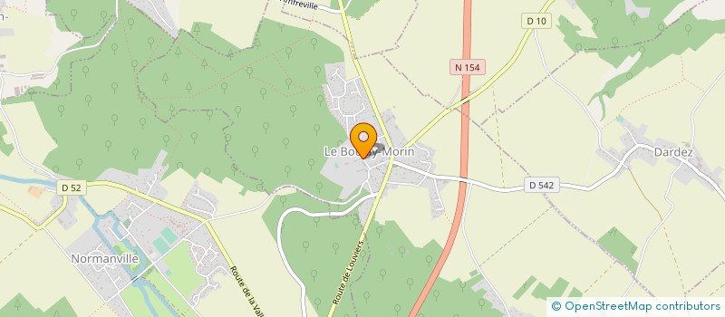 localisation de l'entreprise LE CHATEAU DU BOULAY MORIN  LE BOULAY-MORIN