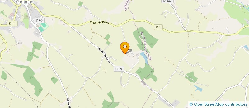 localisation de l'entreprise LE CHATEAU DU CROISILLAT à CARAMAN