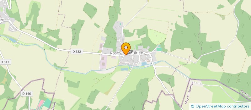 localisation de l'entreprise LE CHATEAU DU MOULIN à BETZ