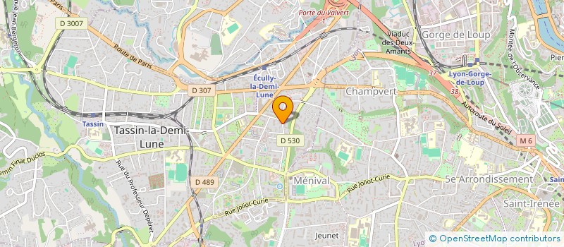 localisation de l'entreprise LE CHATEAU DU PIN  MORANCE