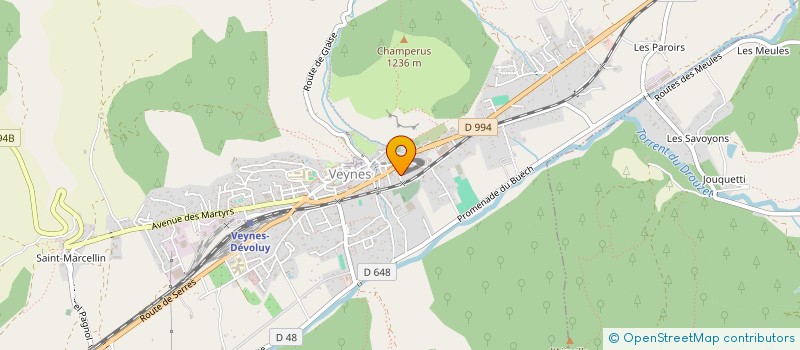 localisation de l'entreprise LE CHATEAU DU TERRAIL à MONTMAUR