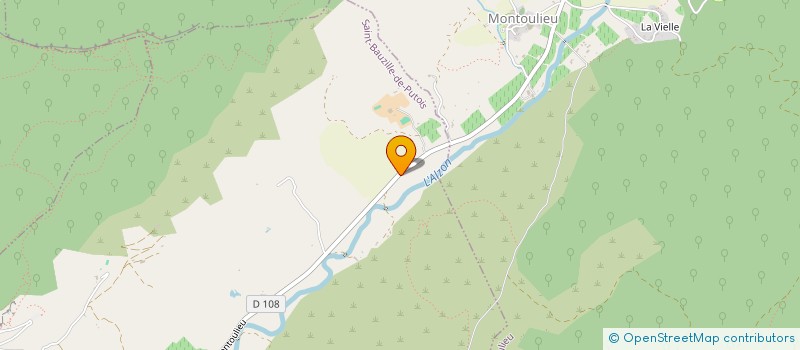 localisation de l'entreprise LE CHATEAU DU TRIADOU  SAINT-BAUZILLE-DE-PUTOIS