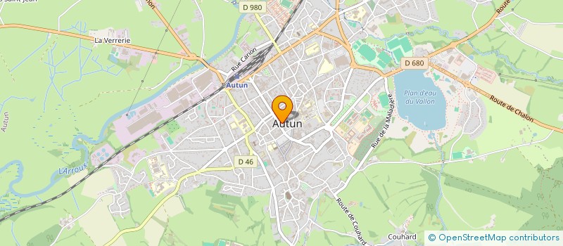 localisation de l'entreprise LE CHATEAUBRIANT à AUTUN