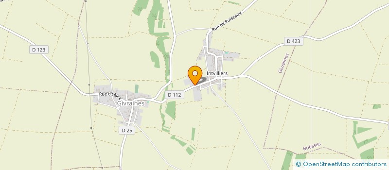 localisation de l'entreprise LE CHATEL DES VIVACES à GIVRAINES
