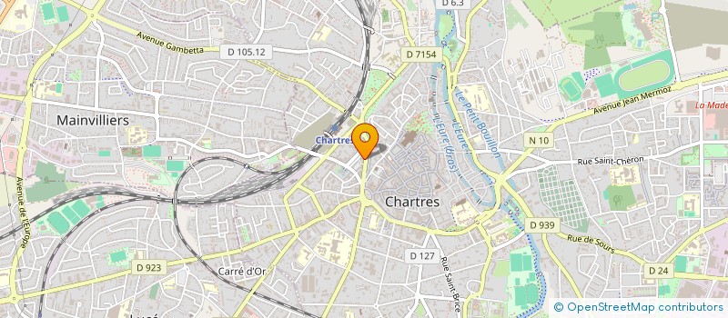 localisation de l'entreprise LE CHATELET à CHARTRES