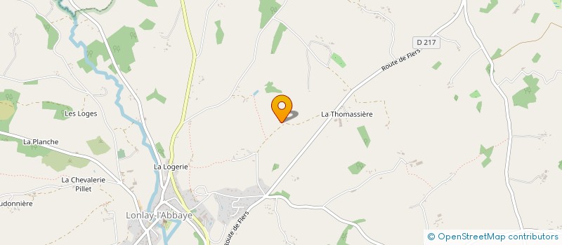 localisation de l'entreprise LE CHATELET à LONLAY-L'ABBAYE