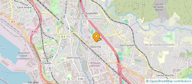 localisation de l'entreprise LE CHATELIER  MARSEILLE