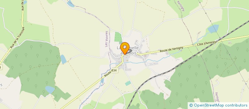 localisation de l'entreprise LE CHAUDRON à LA CHAPELLE-AUX-BOIS