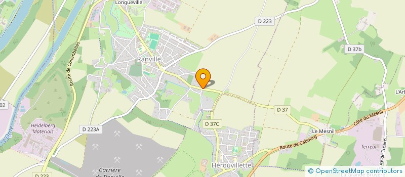 localisation de l'entreprise LE CHAUDRON à RANVILLE