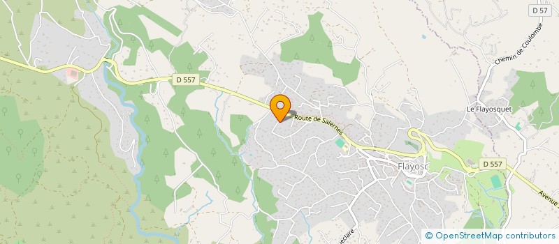 localisation de l'entreprise LE CHAUDRON DES ABEILLES  FLAYOSC