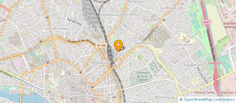 localisation de l'entreprise LE CHAUDRON GOURMAND à TOULOUSE