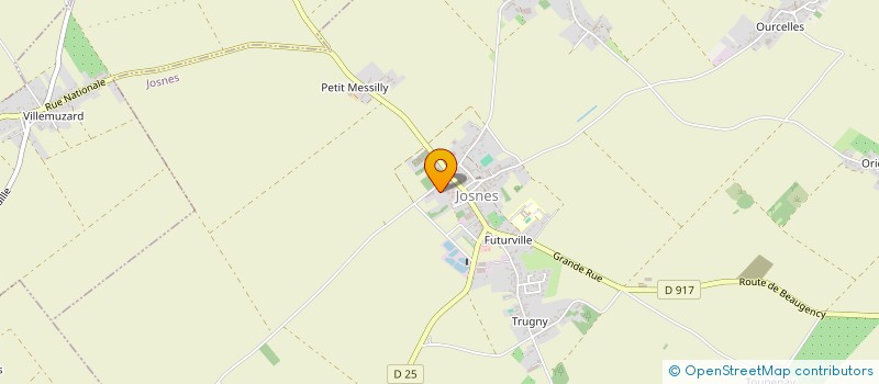 localisation de l'entreprise LE CHAUDRON JOSNES  JOSNES