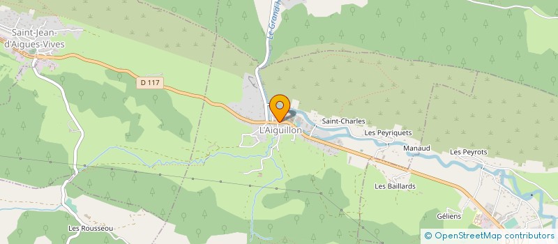 localisation de l'entreprise LE CHAUDRON PYRENEEN à L'AIGUILLON