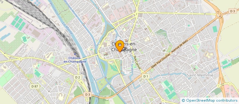 localisation de l'entreprise LE CHAUDRON SAVOYARD  CHALONS-EN-CHAMPAGNE