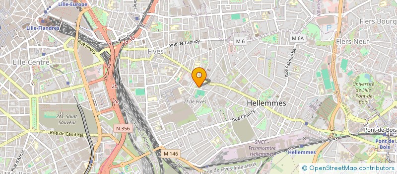 localisation de l'entreprise LE CHAUFFEUR PRIVE à LILLE