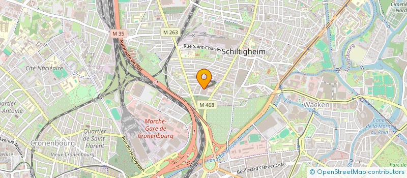 localisation de l'entreprise LE CHAUFFEUR PRIVE  SCHILTIGHEIM