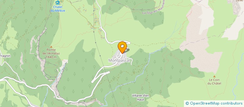 localisation de l'entreprise LE CHAUSSY  LA TOUR-EN-MAURIENNE