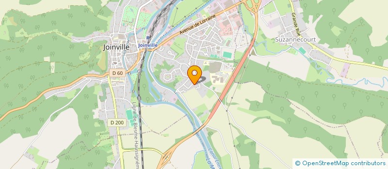 localisation de l'entreprise LE CHEF A DOMICILE à JOINVILLE