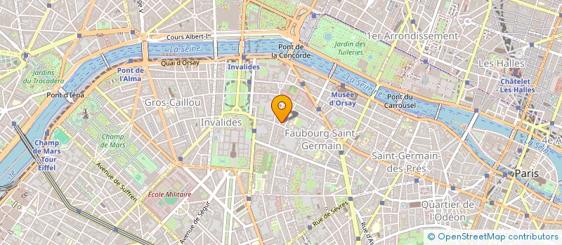 localisation de l'entreprise LE CHEF A ROULETTES  PARIS