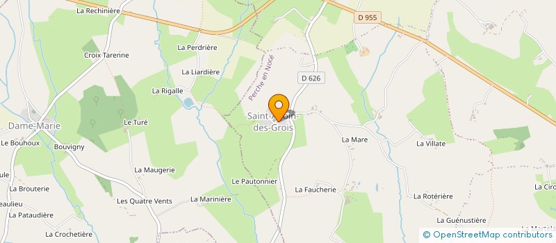 localisation de l'entreprise LE CHEMIN à PERCHE-EN-NOCE