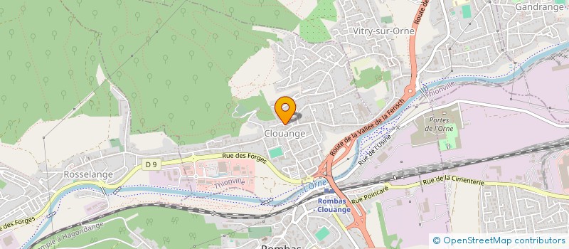 localisation de l'entreprise LE CHEMIN  CLOUANGE