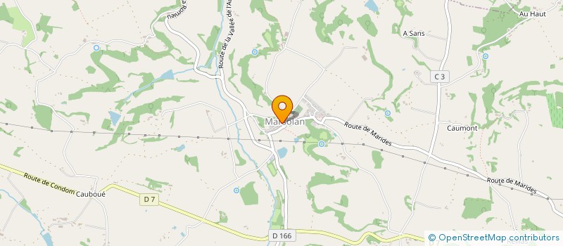 localisation de l'entreprise LE CHEMIN  COMPS-LA-GRAND-VILLE