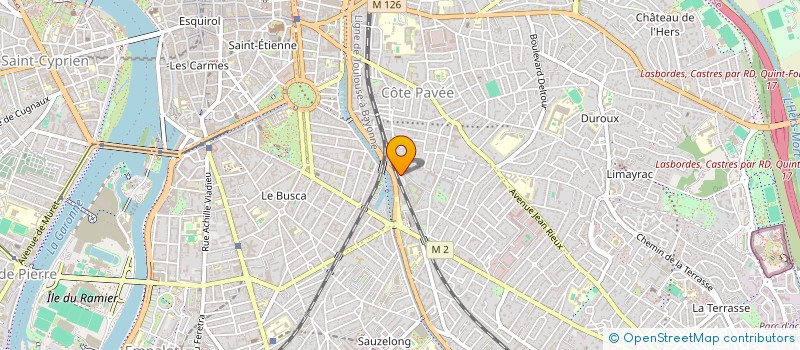 localisation de l'entreprise LE CHEMIN DE LUNE à TOULOUSE