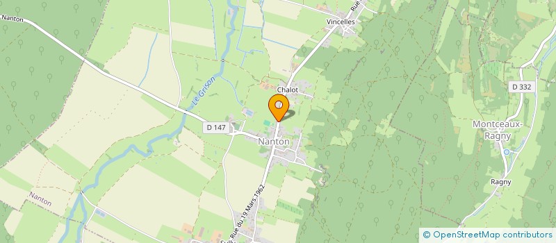 localisation de l'entreprise LE CHEMIN DES ECOLIERS  NANTON