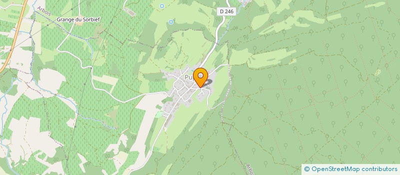 localisation de l'entreprise LE CHEMIN DES LAPINS  PUPILLIN