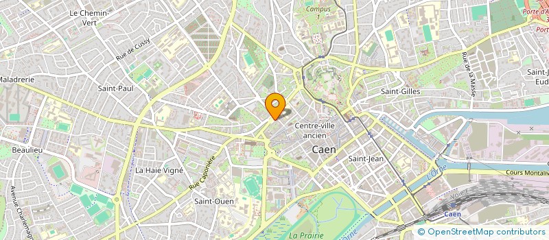 localisation de l'entreprise LE CHEMIN DES POSSIBLES à CAEN