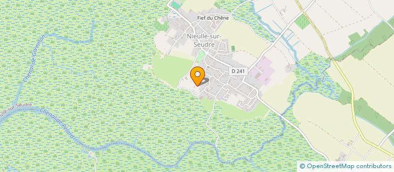 localisation de l'entreprise LE CHEMIN DES PRES  NIEULLE-SUR-SEUDRE