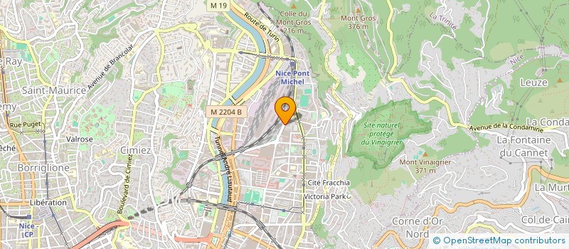 localisation de l'entreprise LE CHEMIN DES REVES à NICE