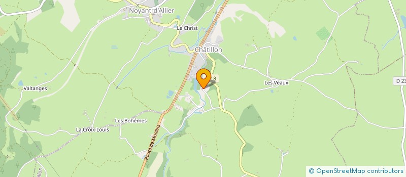 localisation de l'entreprise LE CHEMIN DU PAIN  CHATILLON