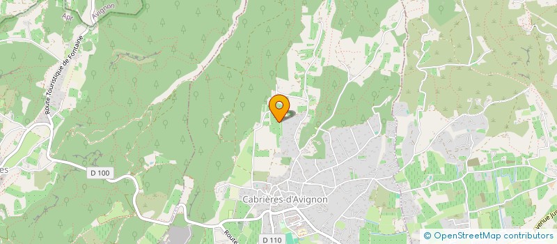 localisation de l'entreprise LE CHEMIN SUR LES PRES  CABRIERES-D'AVIGNON